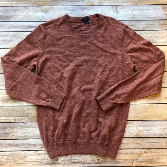 J. Crew Other - J.Crew Men's Burnt Orange Sweater Size M